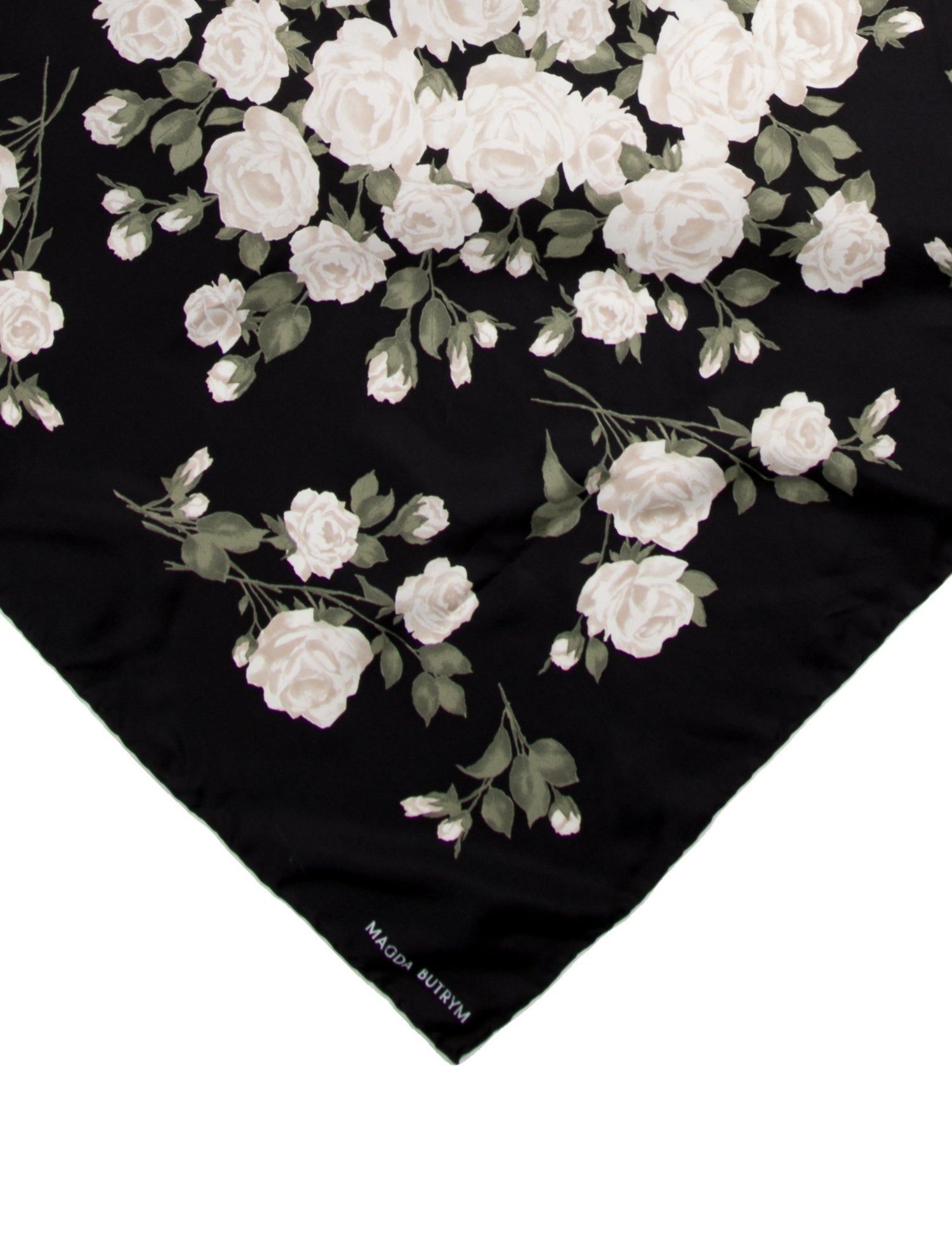 Magda Butrym Floral Print Scarf