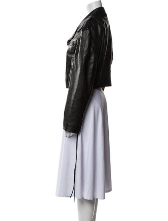 Magda Butrym Leather Biker Jacket