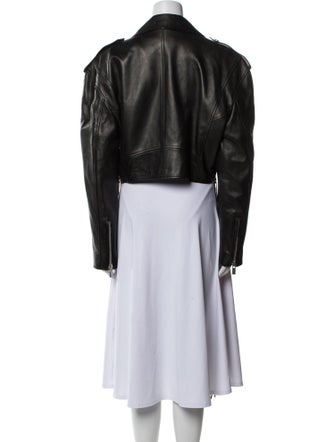 Magda Butrym Leather Biker Jacket