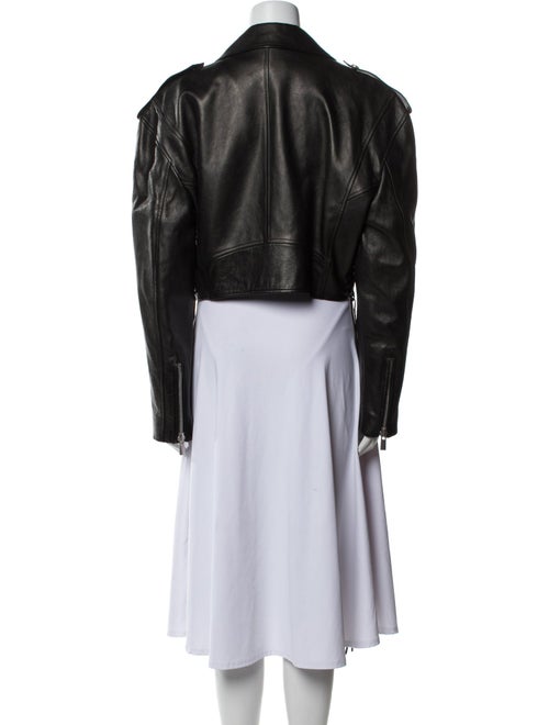 Magda Butrym Leather Biker Jacket