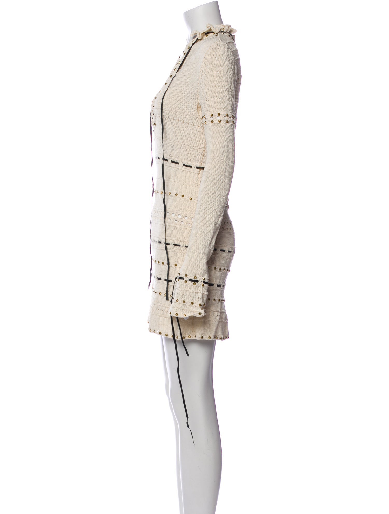 Magda Butrym Leather Mini Dress