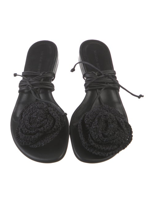 Magda Butrym Leather Gladiator Sandals