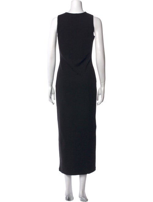 Magda Butrym Crew Neck Long Dress
