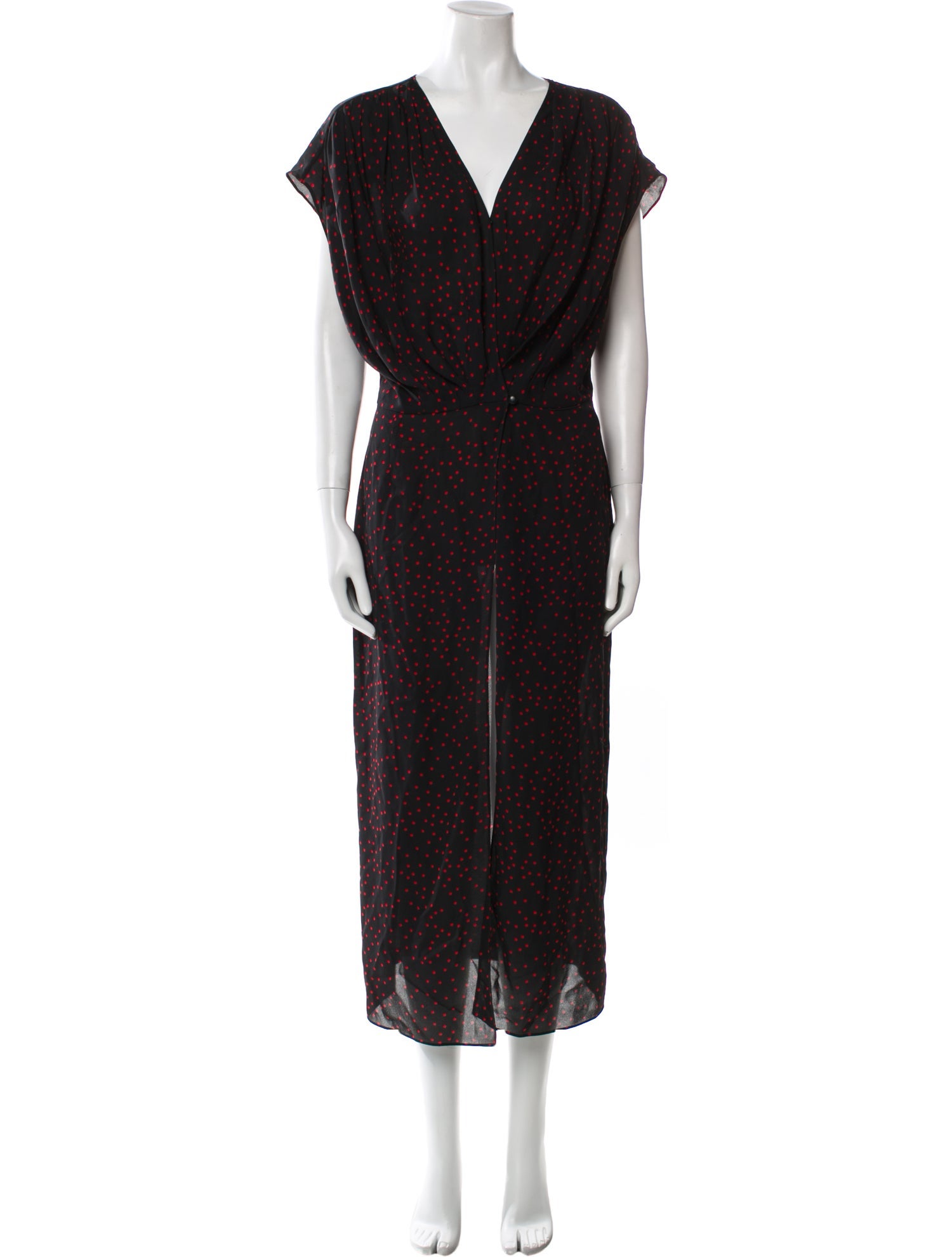 Magda Butrym Silk Long Dress