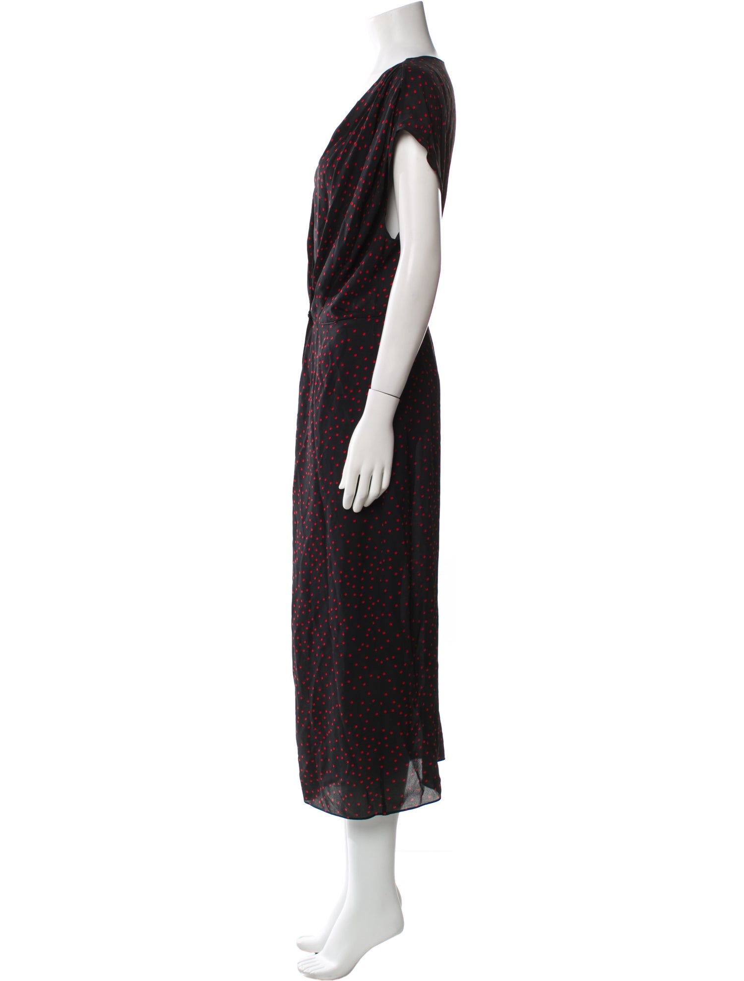 Magda Butrym Silk Long Dress