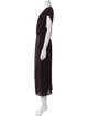 Magda Butrym Silk Long Dress