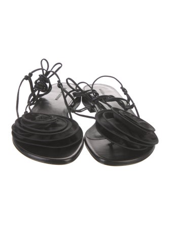 Magda Butrym Leather Gladiator Sandals