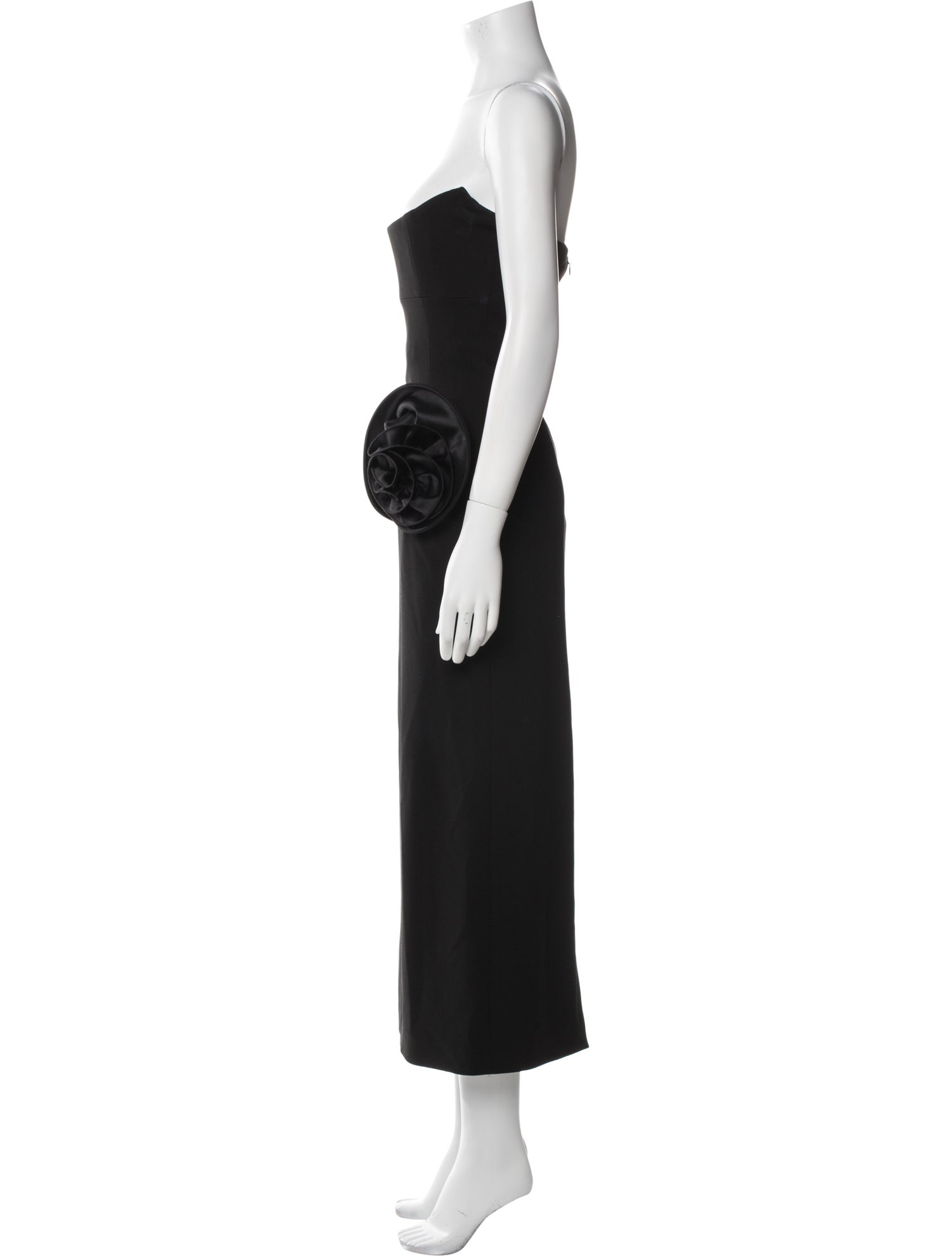 Magda Butrym Square Neckline Midi Length Dress
