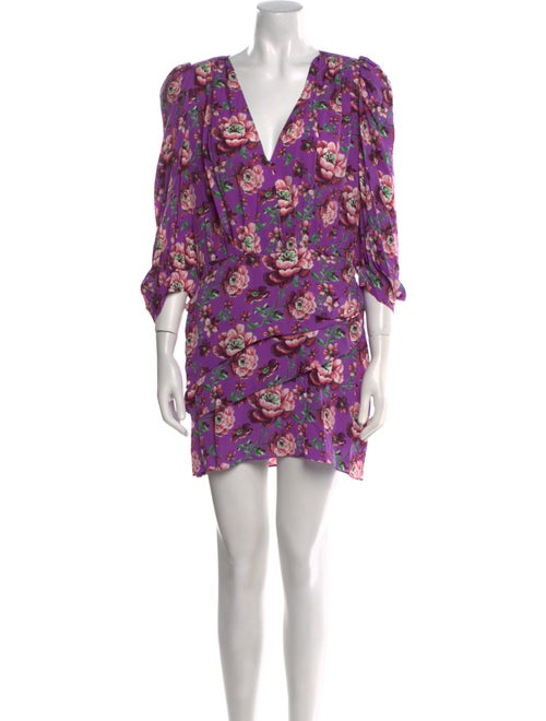 Magda Butrym Silk Mini Dress