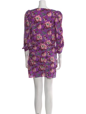 Magda Butrym Silk Mini Dress