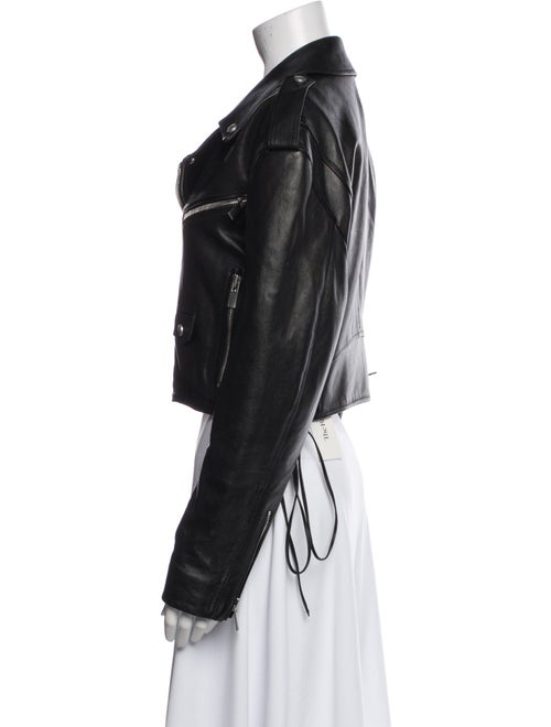 Magda Butrym Leather Biker Jacket