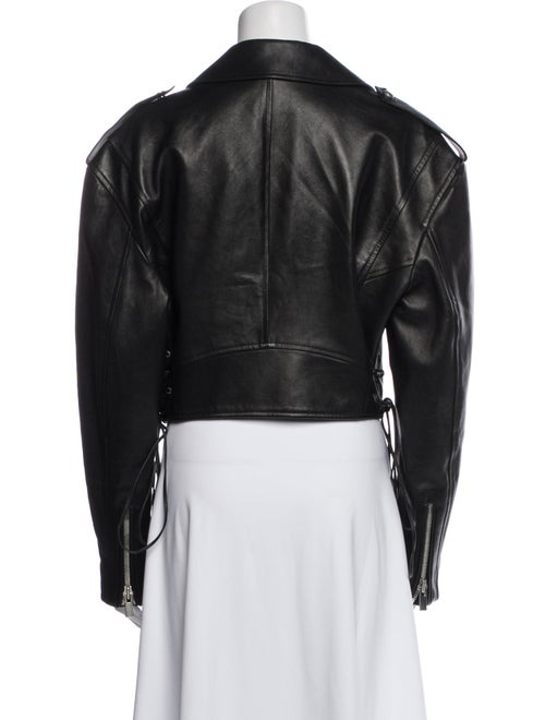 Magda Butrym Leather Biker Jacket