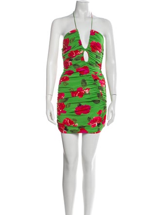 Magda Butrym Silk Mini Dress