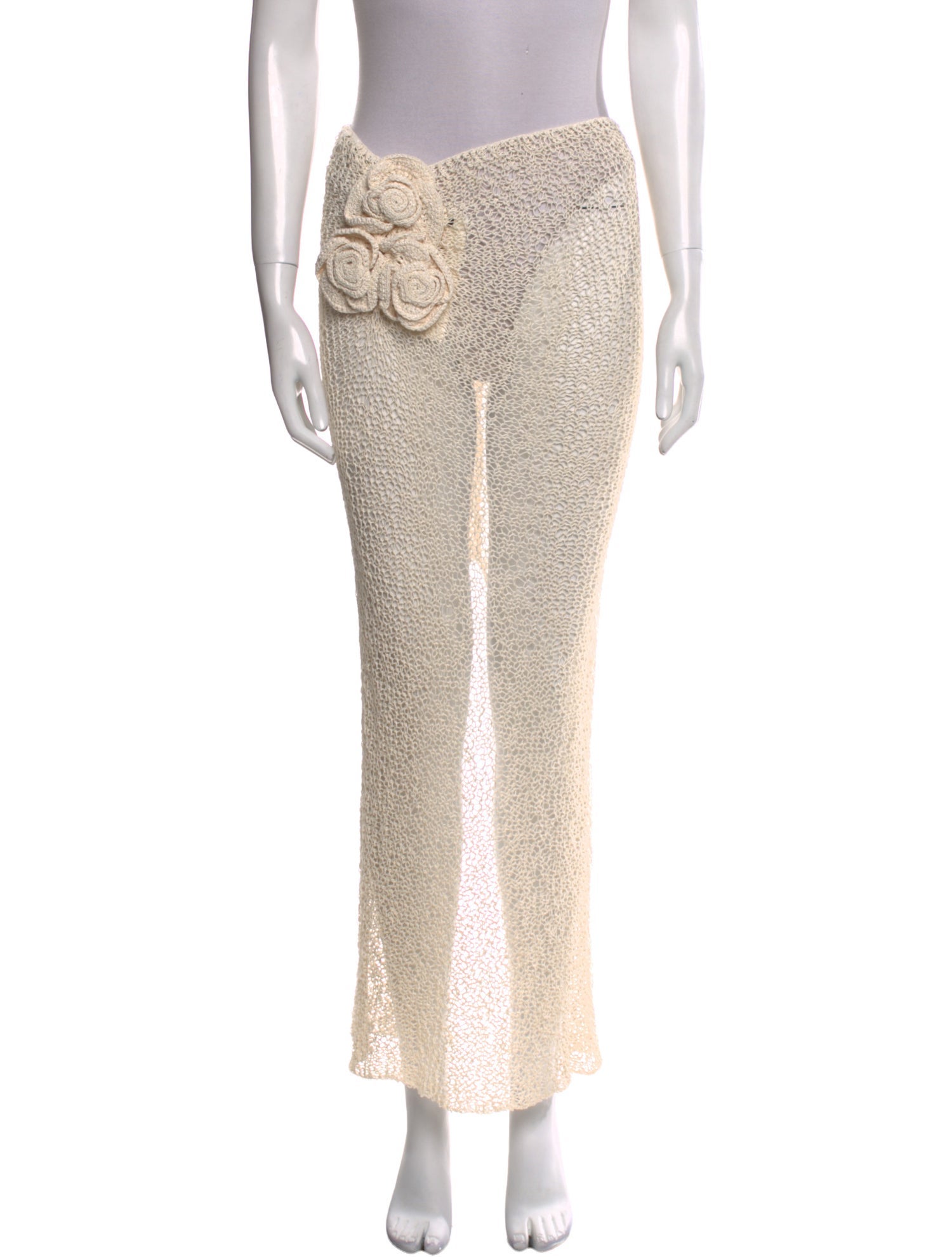 Magda Butrym Lace Pattern Midi Length Skirt w/ Tags