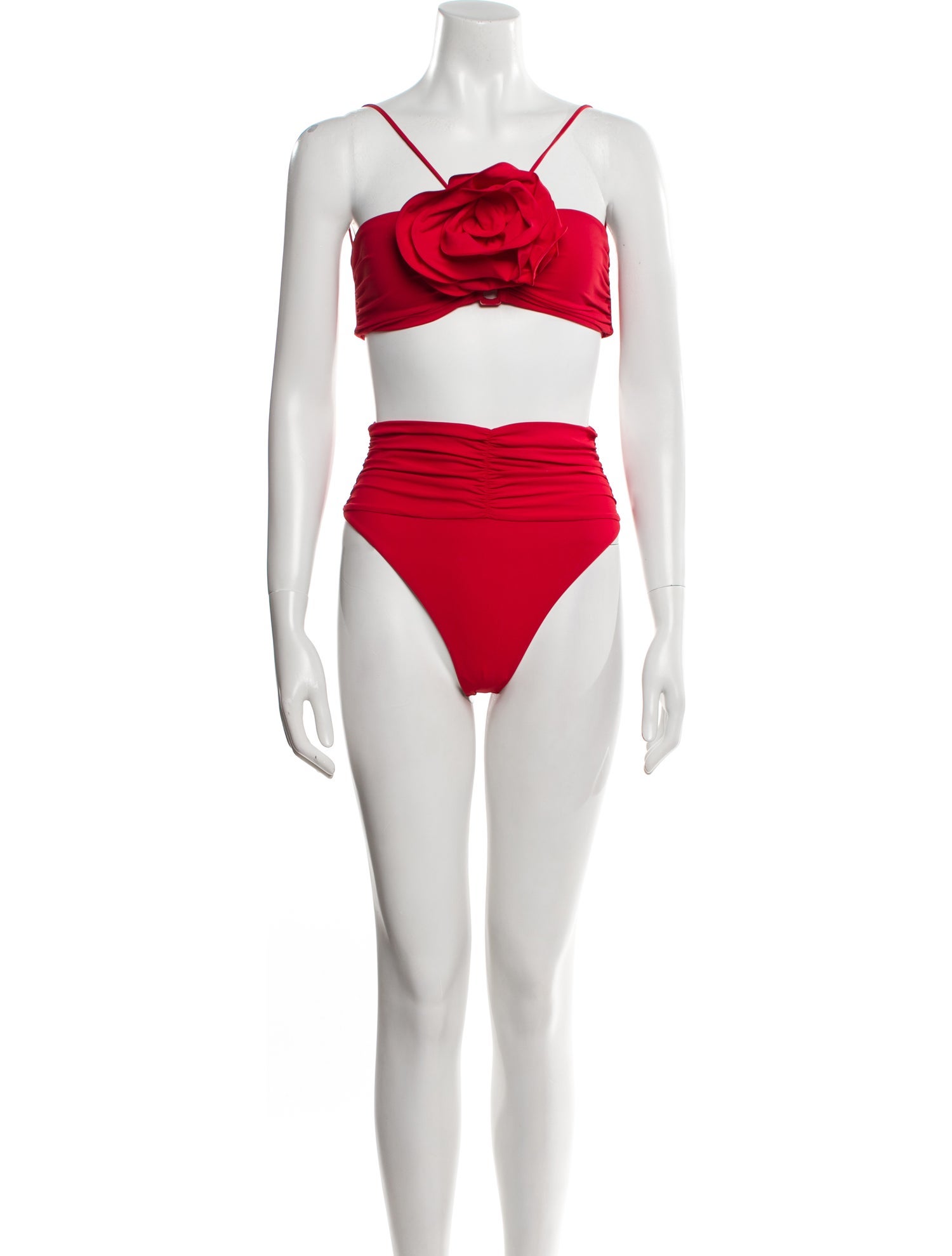 Magda Butrym Ruffle Embellishment One-Piece