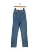 Magda Butrym High-Rise Straight Leg Jeans
