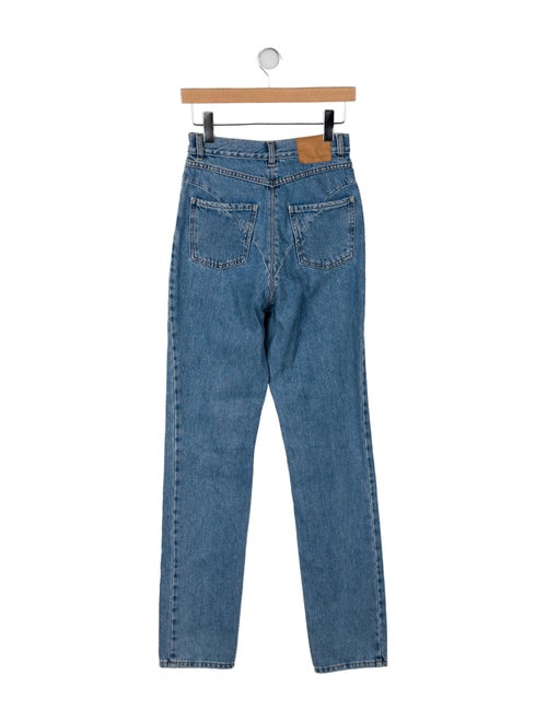 Magda Butrym High-Rise Straight Leg Jeans