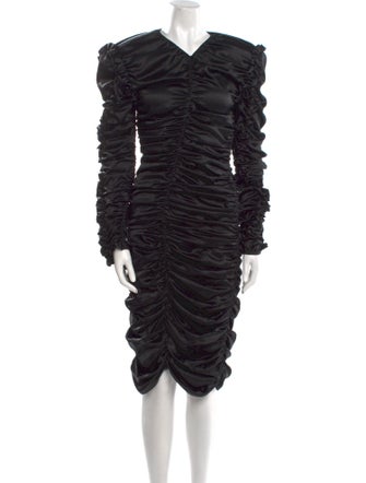 Magda Butrym Silk Midi Length Dress