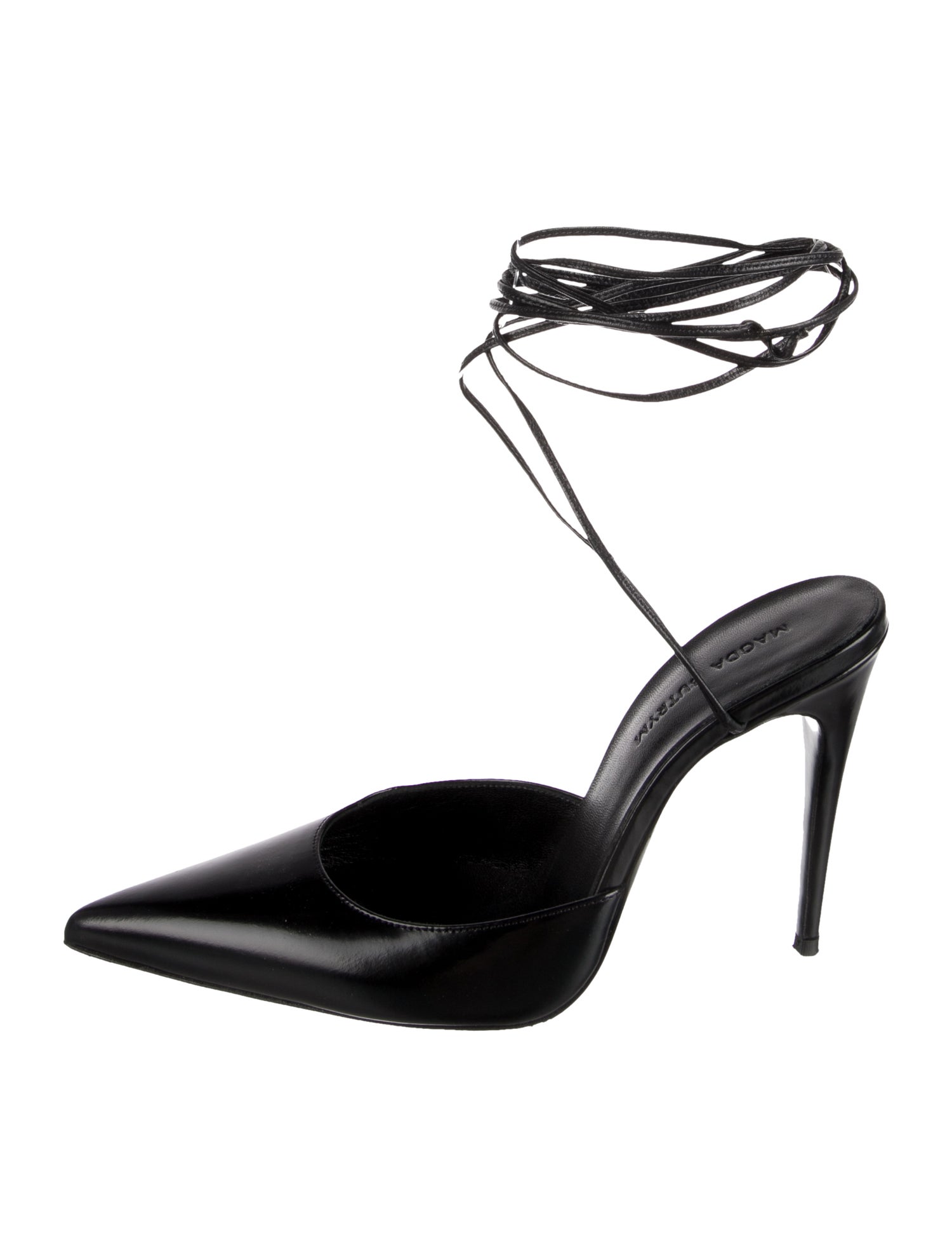 Magda Butrym Patent Leather D'Orsay Pumps