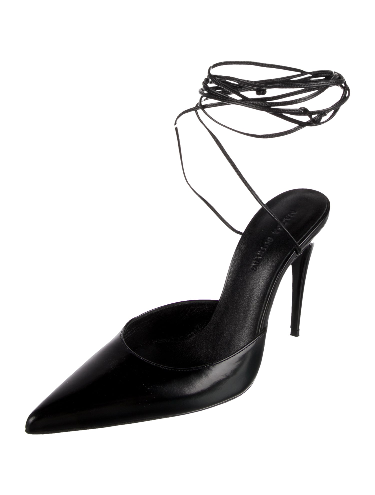Magda Butrym Patent Leather D'Orsay Pumps