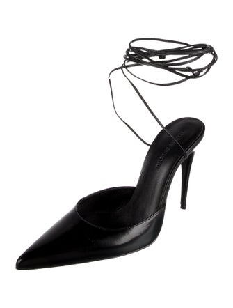 Magda Butrym Patent Leather D'Orsay Pumps
