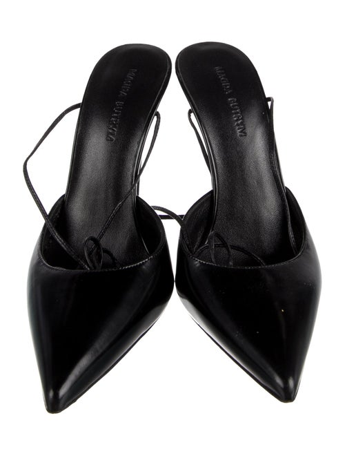 Magda Butrym Patent Leather D'Orsay Pumps