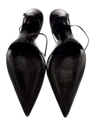 Magda Butrym Patent Leather D'Orsay Pumps