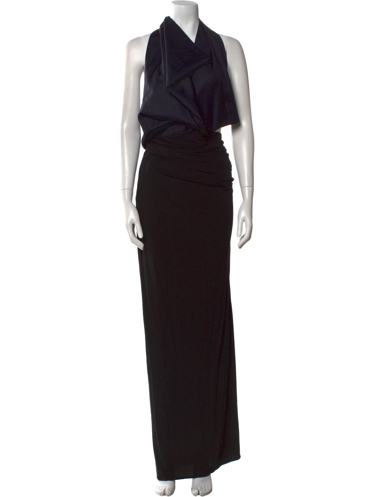 Magda Butrym Silk Long Dress