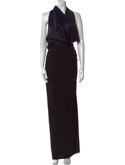 Magda Butrym Silk Long Dress