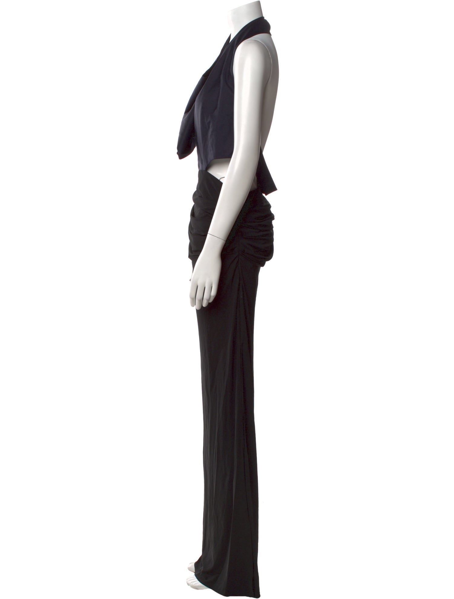 Magda Butrym Silk Long Dress