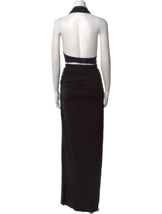 Magda Butrym Silk Long Dress