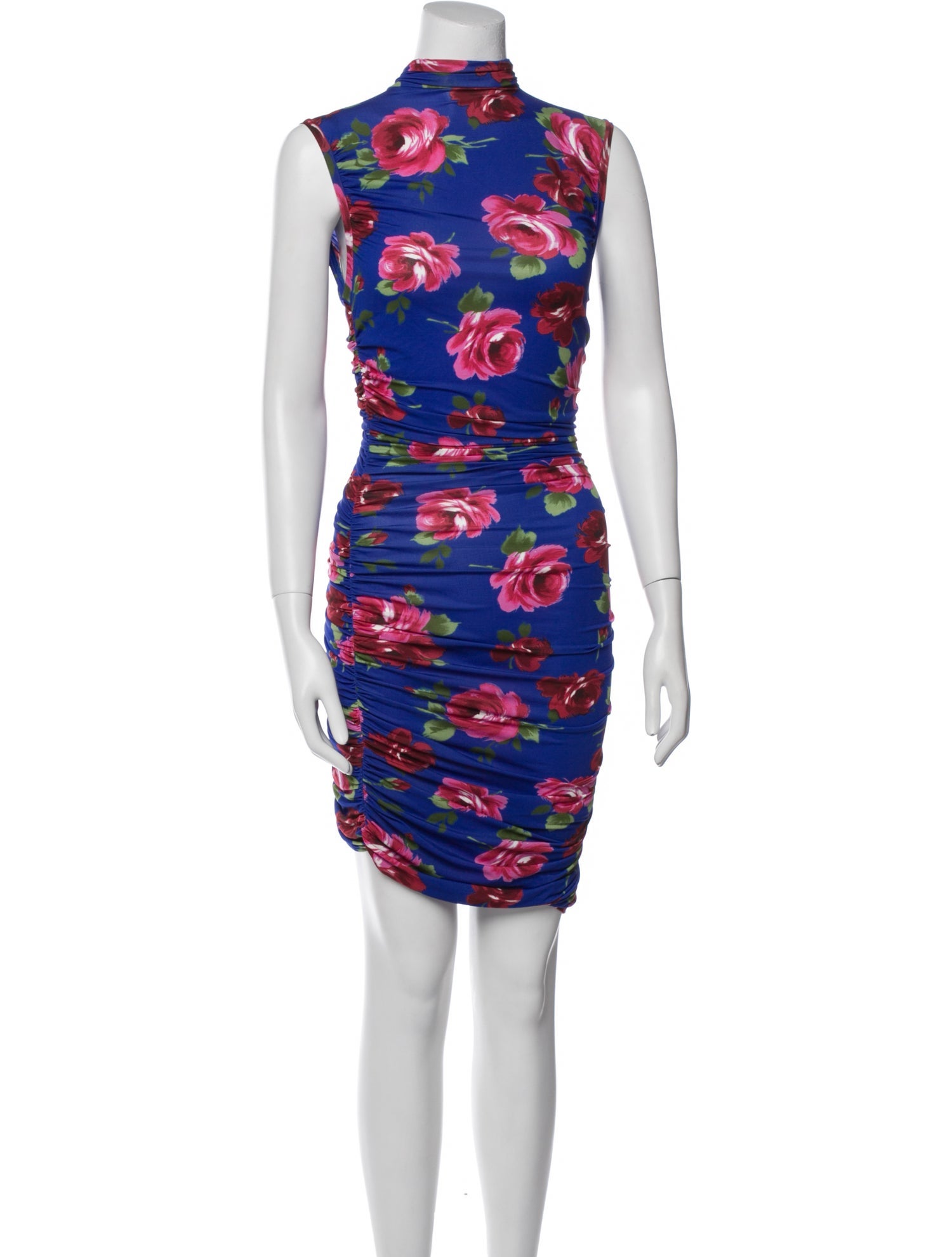 Magda Butrym Floral Print Knee-Length Dress