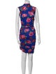 Magda Butrym Floral Print Knee-Length Dress