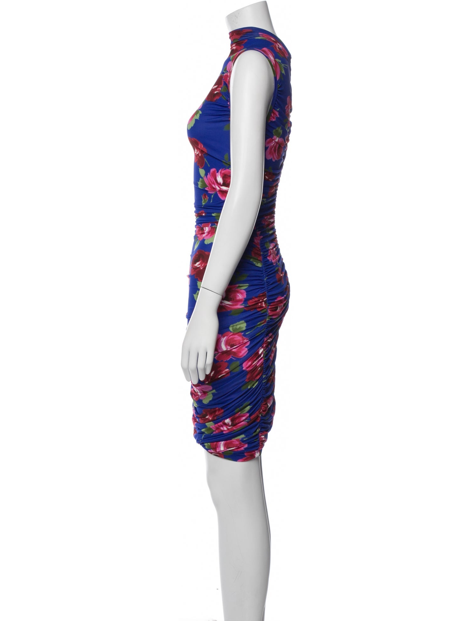 Magda Butrym Floral Print Knee-Length Dress