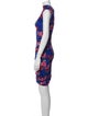 Magda Butrym Floral Print Knee-Length Dress