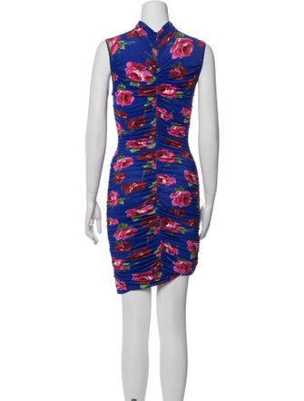 Magda Butrym Floral Print Knee-Length Dress