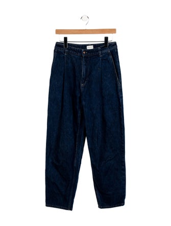 Magda Butrym High-Rise Straight Leg Jeans