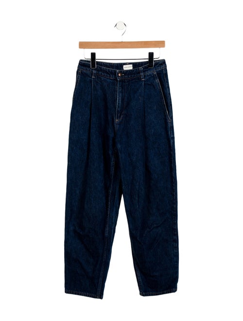 Magda Butrym High-Rise Straight Leg Jeans