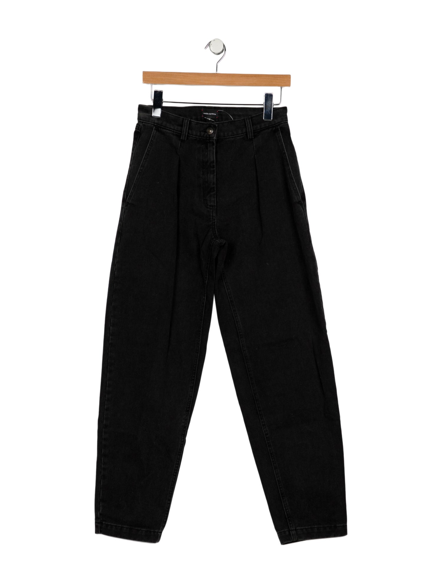 Magda Butrym High-Rise Straight Leg Jeans