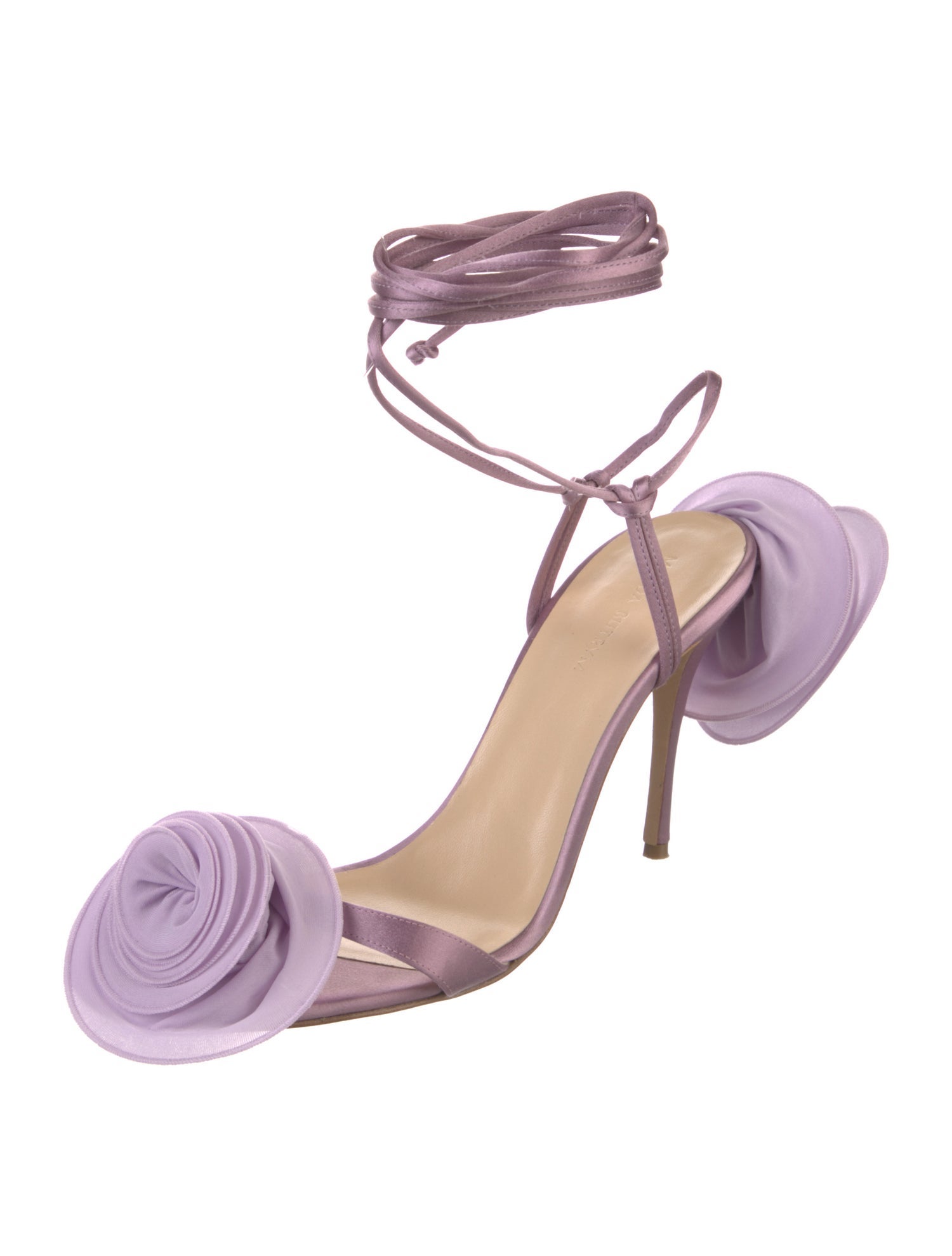 Magda Butrym Satin Sandals