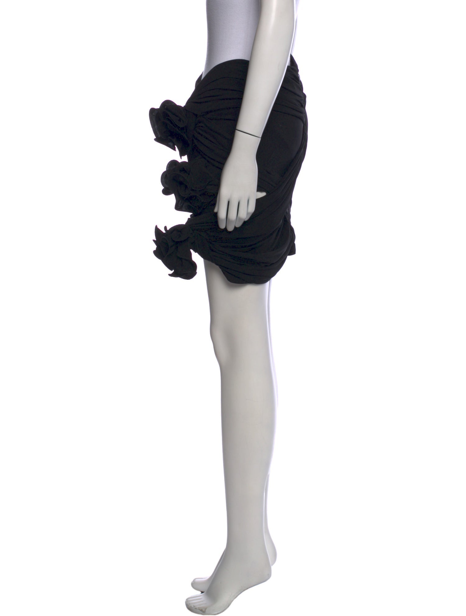 Magda Butrym Silk Mini Skirt w/ Tags