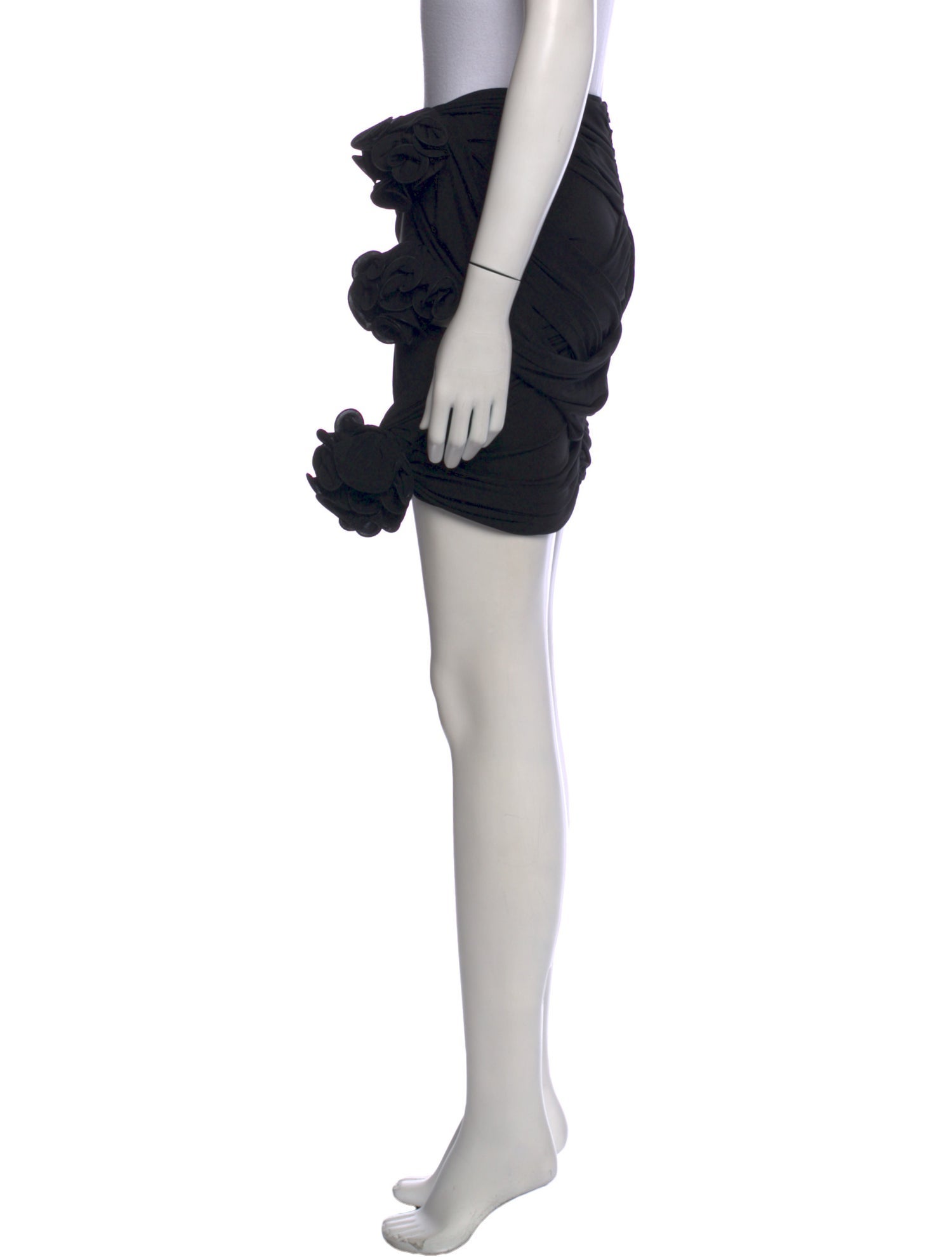 Magda Butrym Silk Knee-Length Skirt w/ Tags