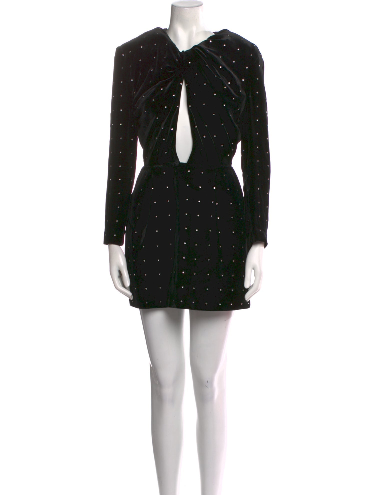 Magda Butrym Polka Dot Print Mini Dress