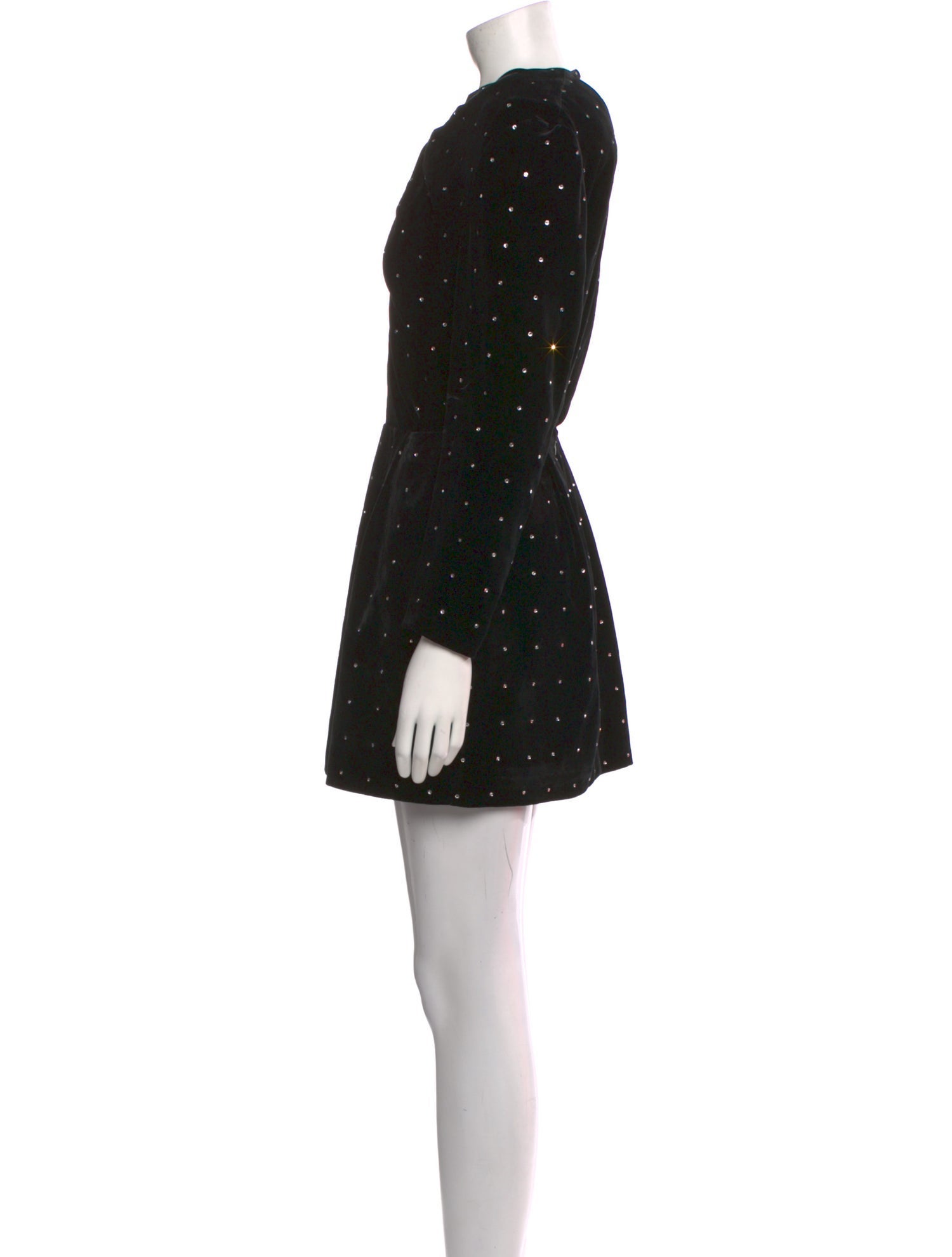 Magda Butrym Polka Dot Print Mini Dress