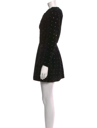 Magda Butrym Polka Dot Print Mini Dress
