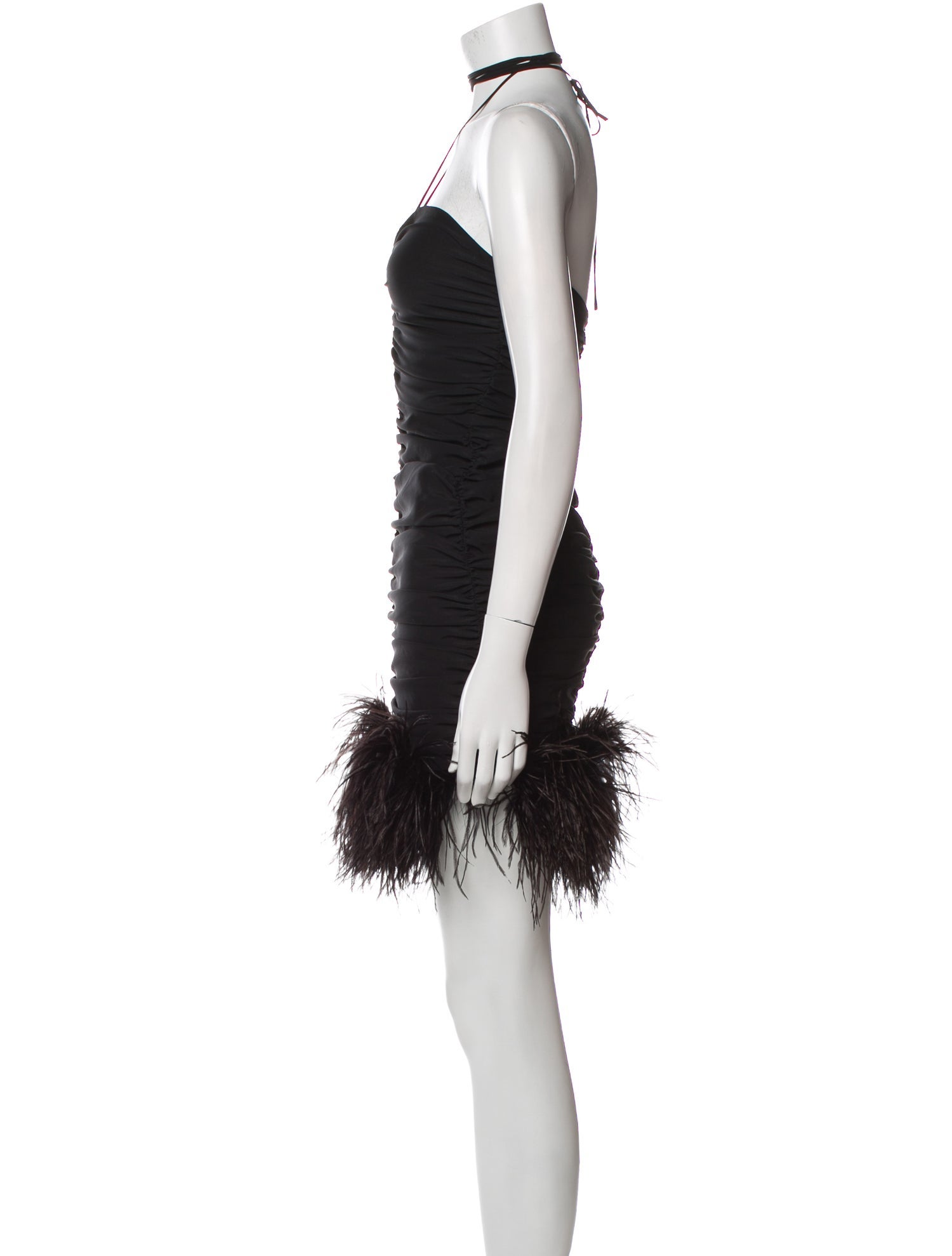 Magda Butrym Silk Mini Dress