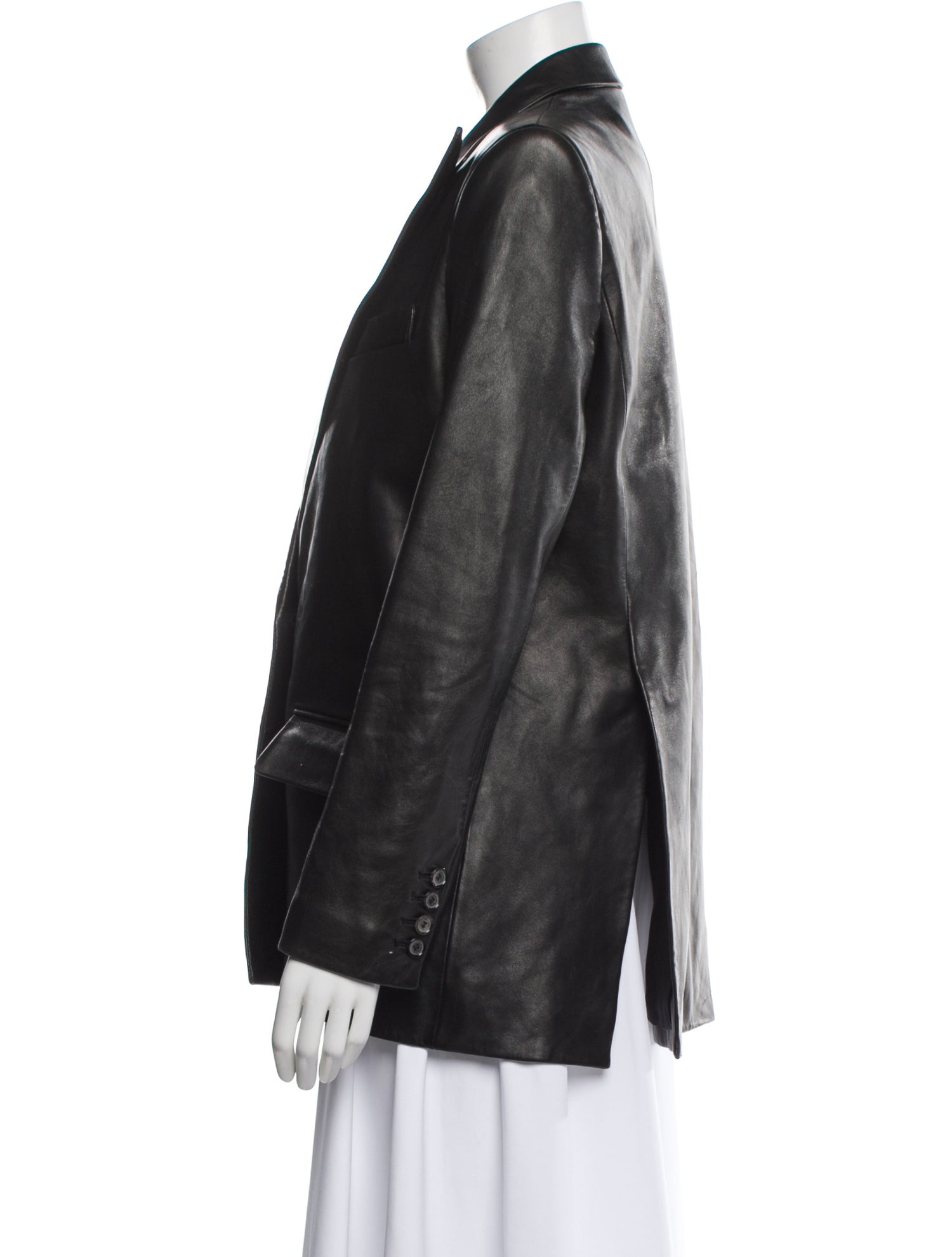 Magda Butrym Leather Blazer