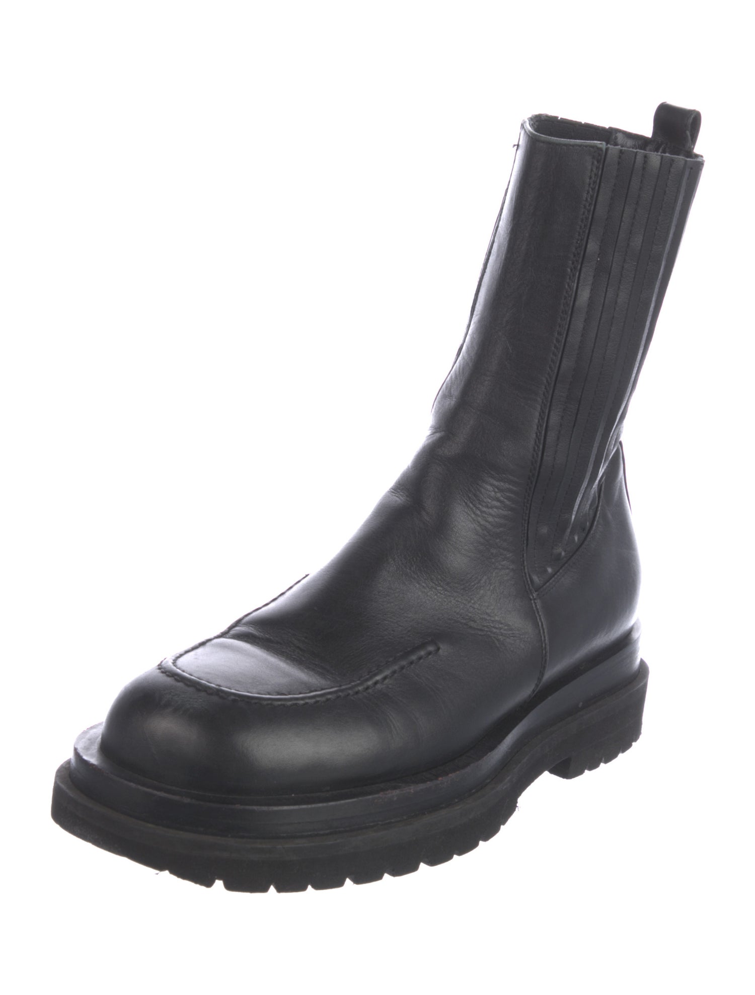 Magda Butrym Leather Chelsea Boots