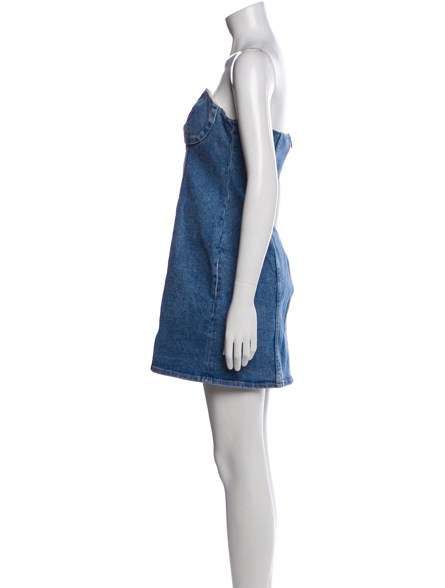 Magda Butrym Strapless Mini Dress