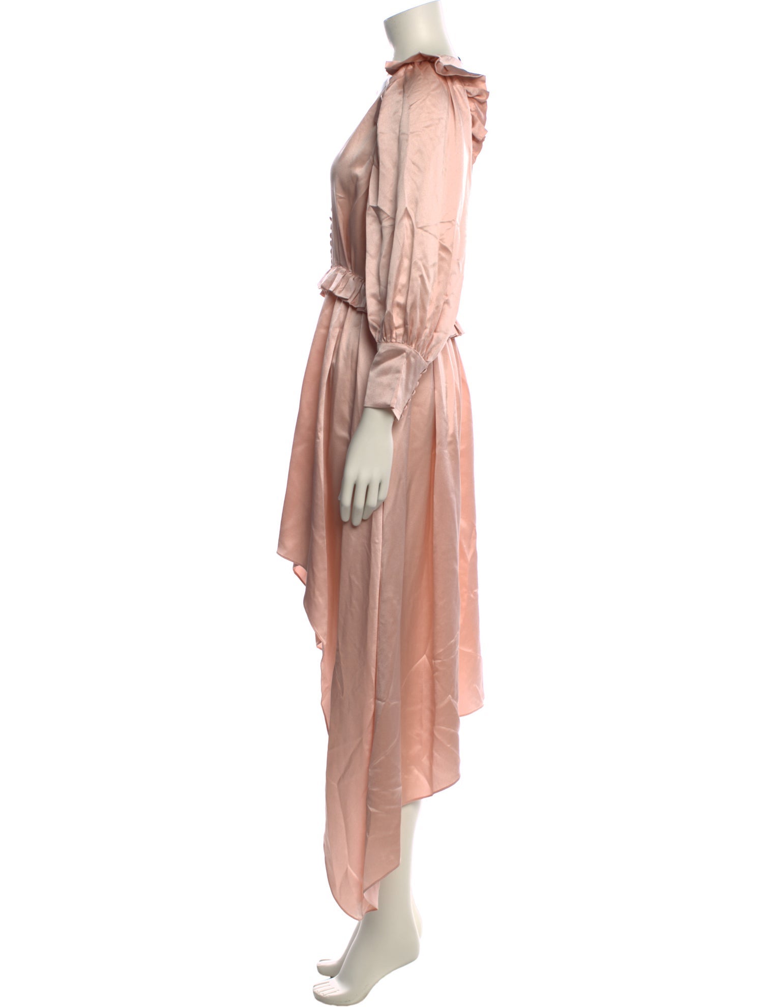 Magda Butrym Silk Long Dress